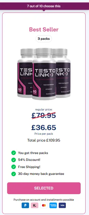 testolink 3 bottles price